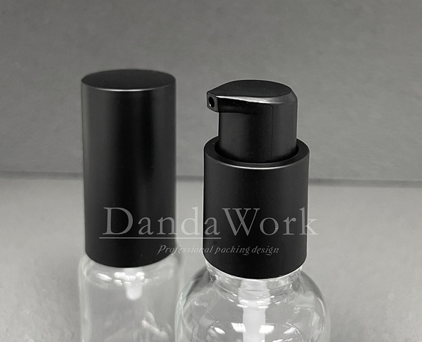 DB-T透明玻璃瓶.精油瓶+配件FA (霧面噴霧頭)-- (5)