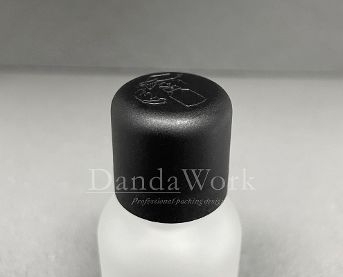 DB-T茶色玻璃瓶.精油瓶+配件L(黑色下壓式安全蓋) (3)