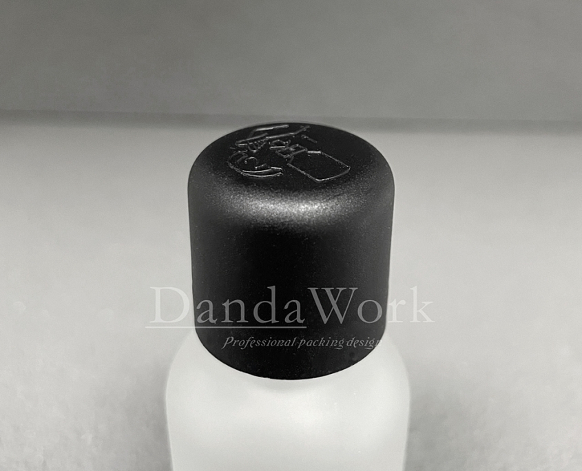 DB-T茶色玻璃瓶.精油瓶+配件L(黑色下壓式安全蓋) (3)