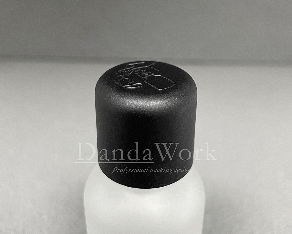 DB-T茶色玻璃瓶.精油瓶+配件L(黑色下壓式安全蓋) (3)