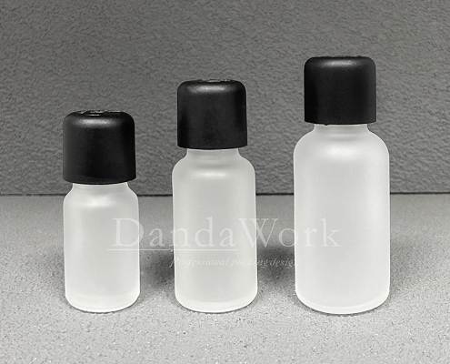 DB-T茶色玻璃瓶.精油瓶+配件L(黑色下壓式安全蓋) (4)