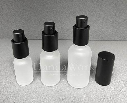 DB-T霧面磨砂玻璃瓶.精油瓶+配件FA (霧面壓頭.噴頭) (6)