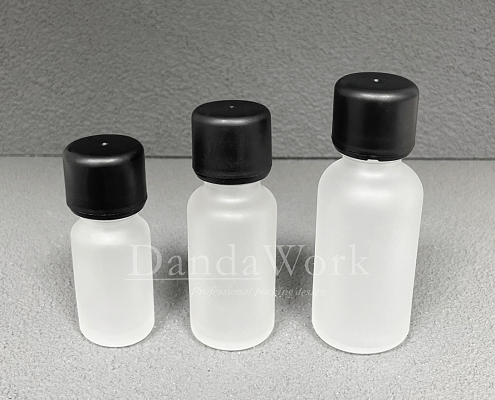 DB-T霧面磨砂玻璃瓶.精油瓶+配件H(黑色防盜鎖蓋)10.20.30ml (2)