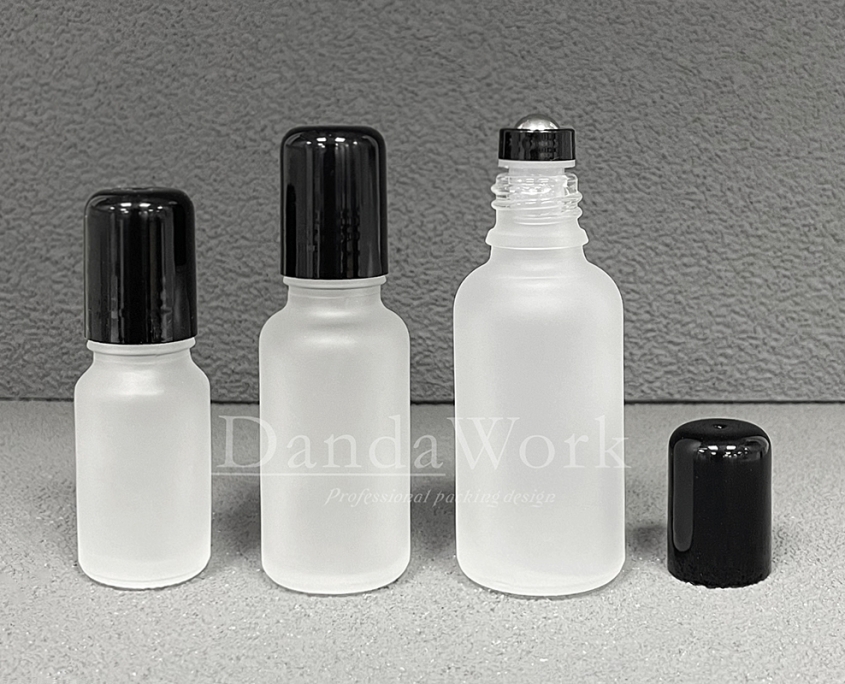 DB-T霧面磨砂玻璃瓶.精油瓶+配件K(滾珠配件)10.20.30ml (2)