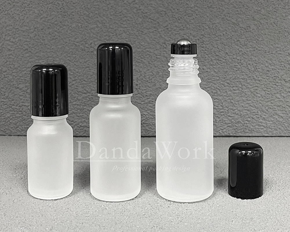 DB-T霧面磨砂玻璃瓶.精油瓶+配件K(滾珠配件)10.20.30ml (2)