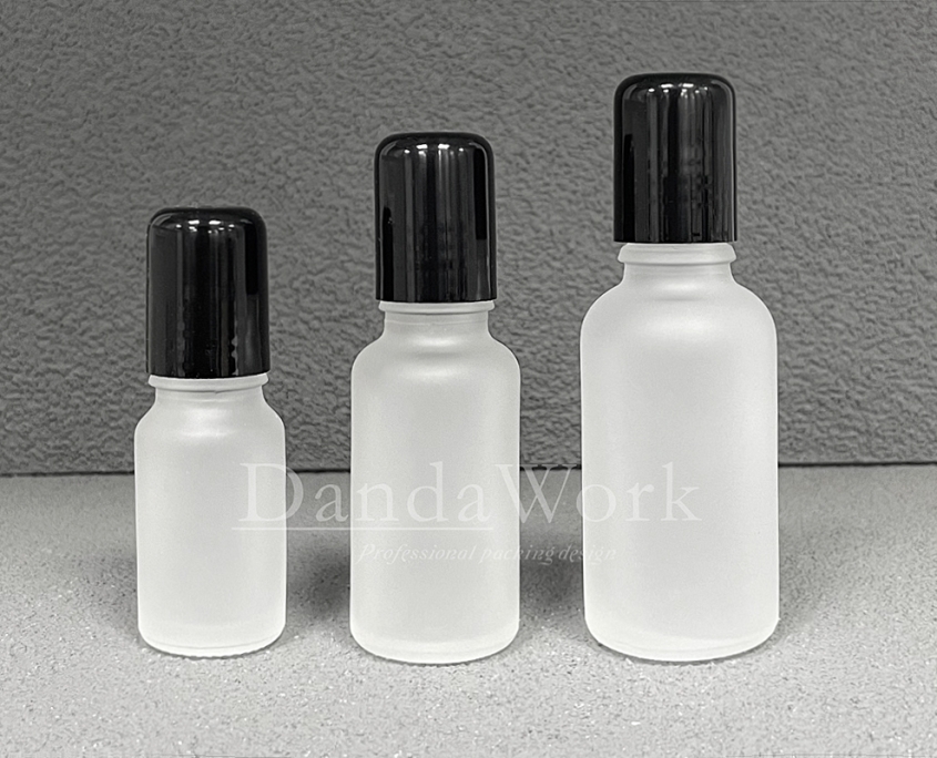 DB-T霧面磨砂玻璃瓶.精油瓶+配件K(滾珠配件)10.20.30ml (3)