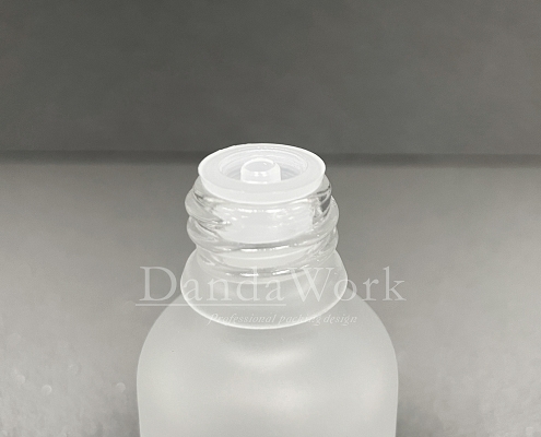 DB-T霧面磨砂玻璃瓶.精油瓶 內上蓋用PE內塞 (1)