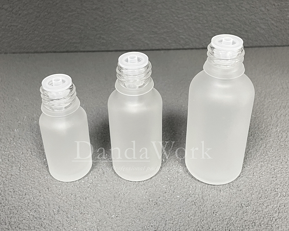 DB-T霧面磨砂玻璃瓶.精油瓶 內上蓋用PE內塞 (2)