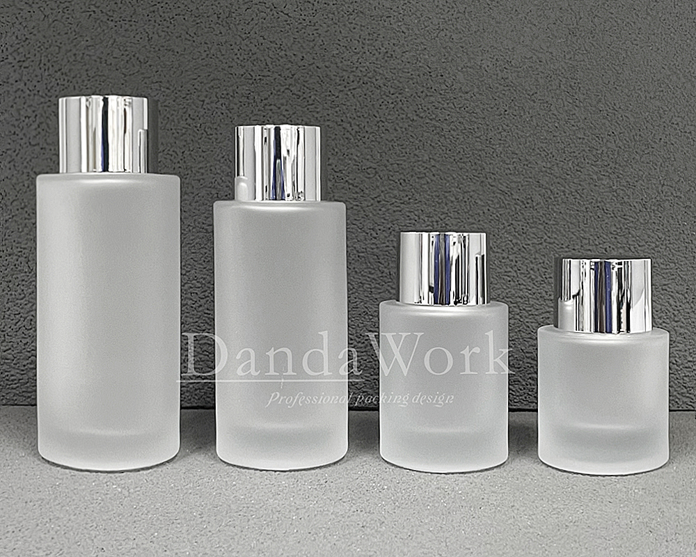 L直角霧面系列 玻璃瓶 (配件可更換) 30_50_100_200ml_DH-24電鍍亮銀上蓋 (1)