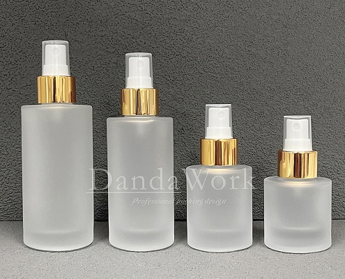 L直角霧面系列 玻璃瓶 (配件可更換) 30_50_100_200ml_DI-24噴頭 (金) (1)